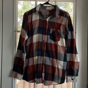 Button Up Plaid Shirt